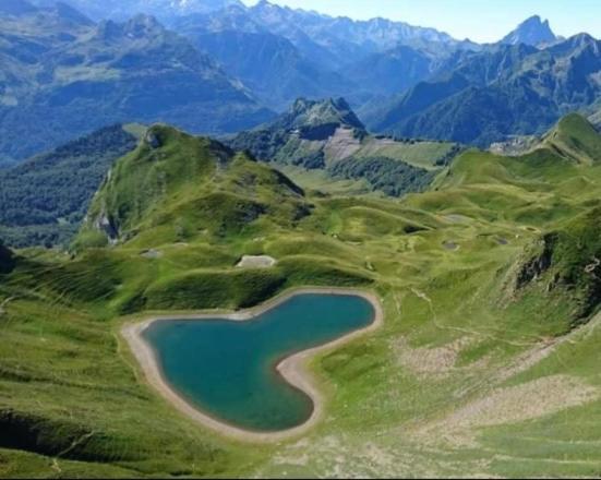 Bielle La Suite Unique - Le Jardin Sur Les Pyrenees- Vue Panoramique Montagne -Jardin Cloture Prive De 100M2-Parking-Linge De Lit Et Serviettes Compris- מראה חיצוני תמונה